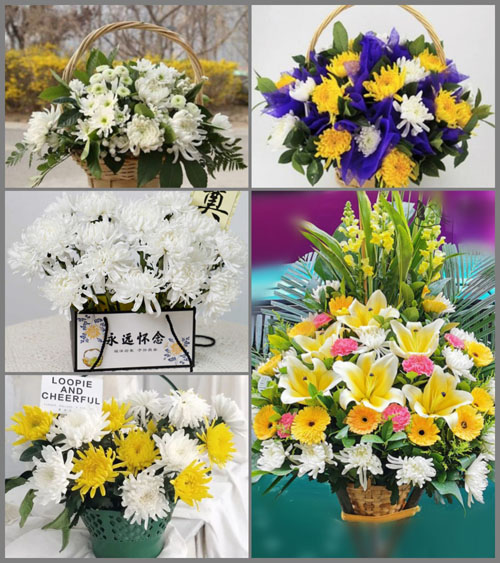 福建宁德古田县平湖镇富达村白事提篮配送